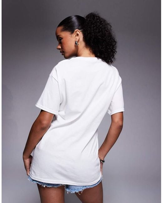 River Island Gray Lollipop Oversized T-Shirt