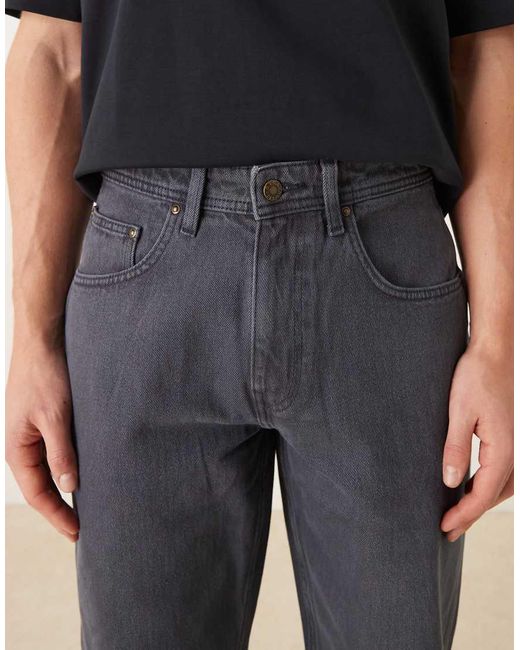 ASOS Blue Straight Fit Jeans for men