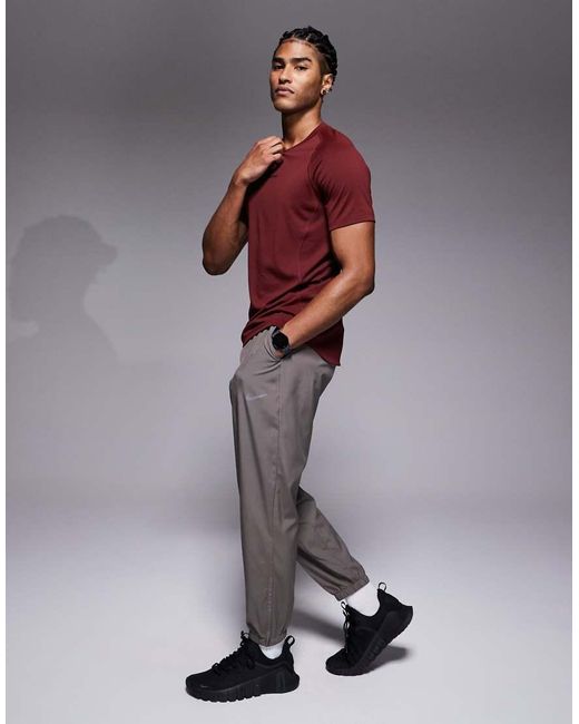 Nike Gray Form Dri-Fit Joggers for men