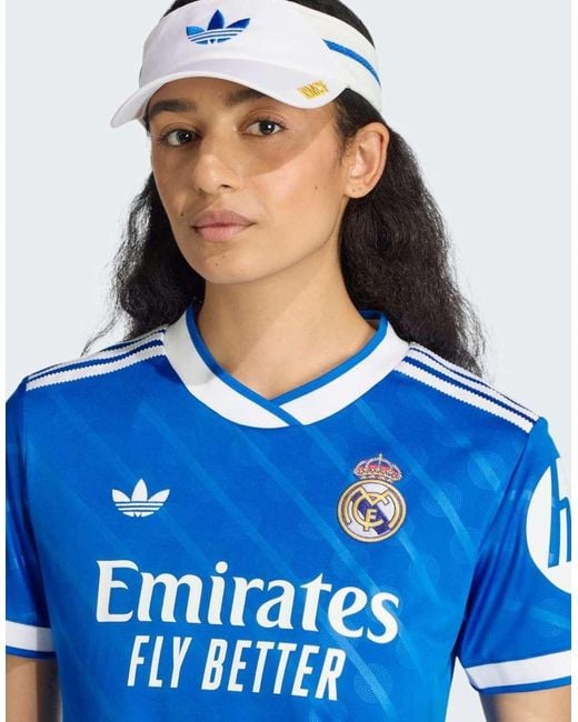 Real Madrid 25/26 di Adidas Originals in Blue