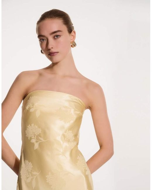 OMNES Natural Amdra Jacquard Dress