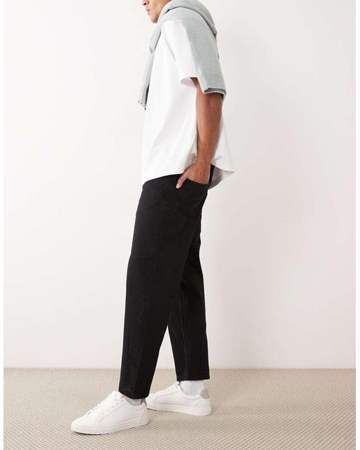 Mango Natural Sammy 100% Cotton Tapered Jeans for men