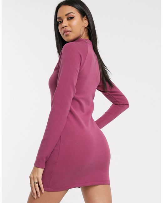 Nike Synthetic Long Sleeve Mauve Mini 