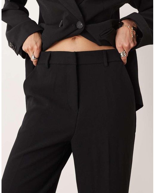 Y.A.S Black Tailored Wide Leg Trouser Co-ord
