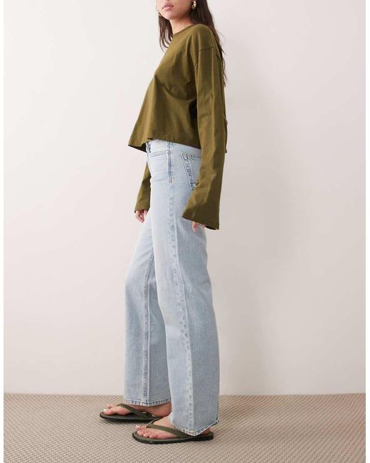 Calvin Klein Blue 90S Straight Leg Jeans