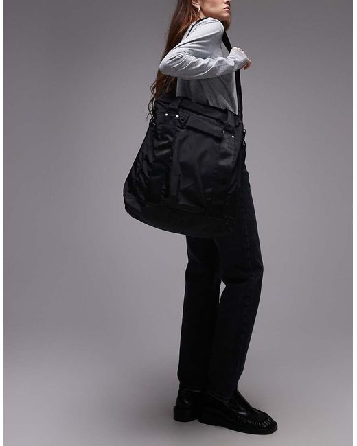 ARKET Black Unisex 12-hr 3-way Bag With Packable Detail