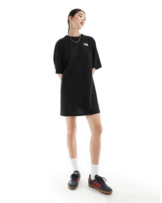 The North Face Black – simple dome – t-shirt-kleid