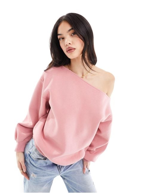 One shop shoulder sweatshirt