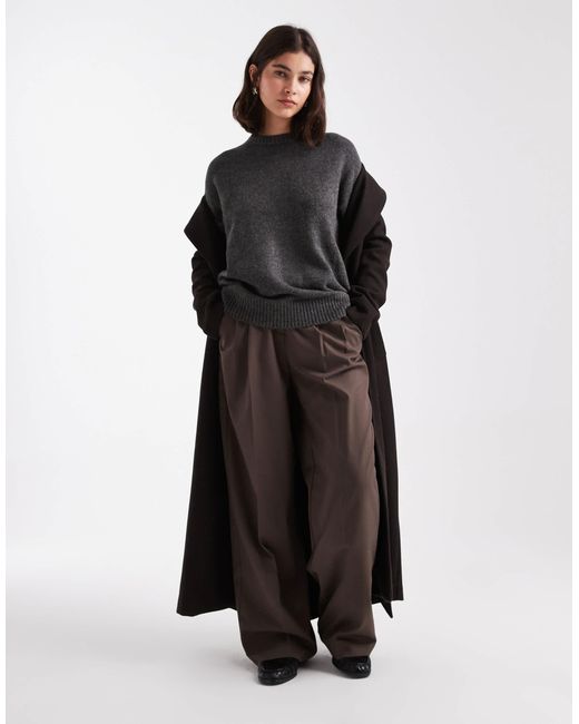 Pull ras Cotton On en coloris Black
