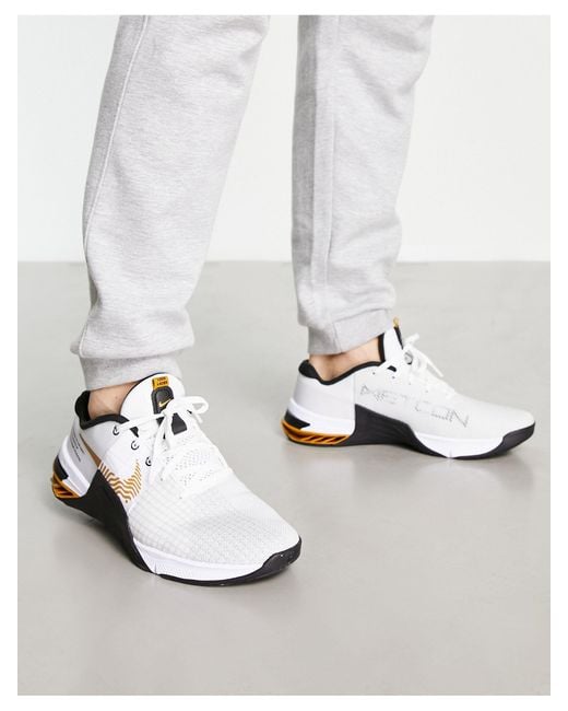 Nike metcon mens white hotsell