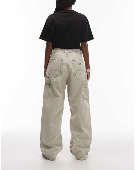 Carhartt Gray Brandon Double Knee Loose Fit Jeans