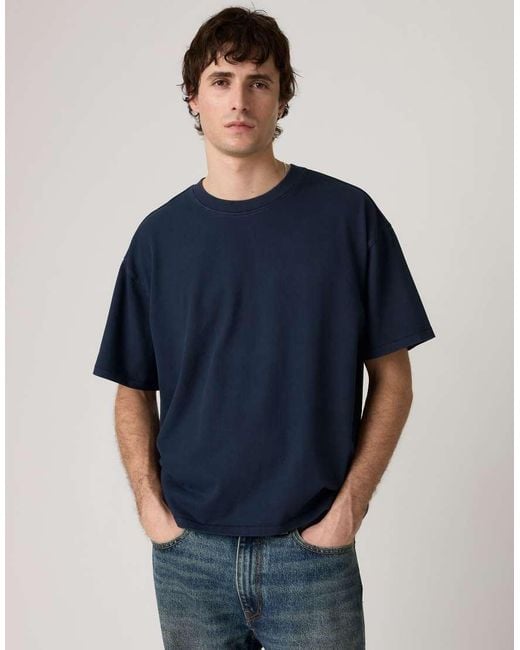 Levi's Blue Boxy Tee for men