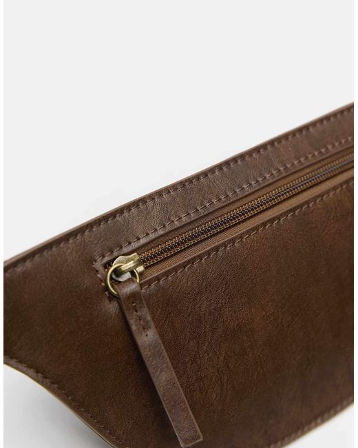 Pull&Bear Brown – gürteltasche