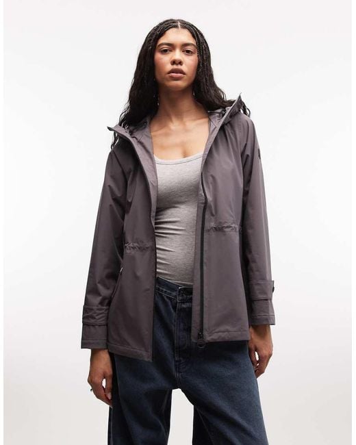 Barbour Gray Kyra Water Repellent Short Jacket