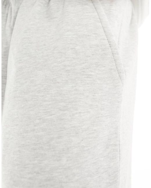 Weekday Jersey Short in het White voor heren