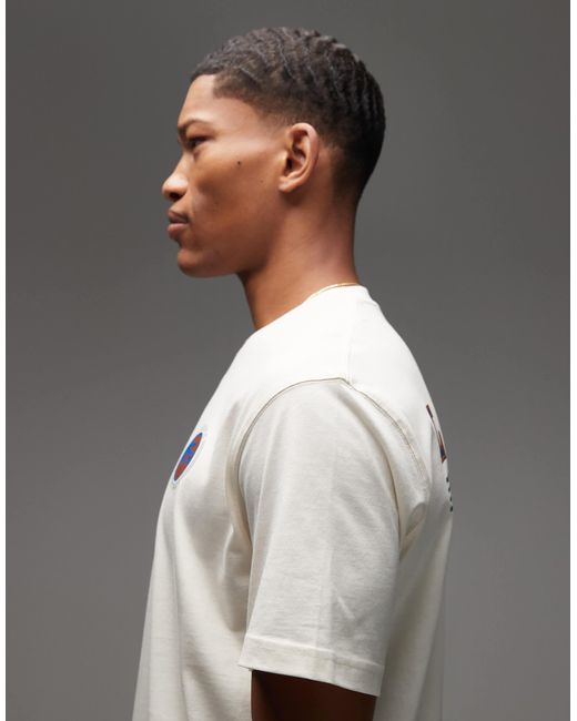 Lacoste – t-shirt in Gray für Herren