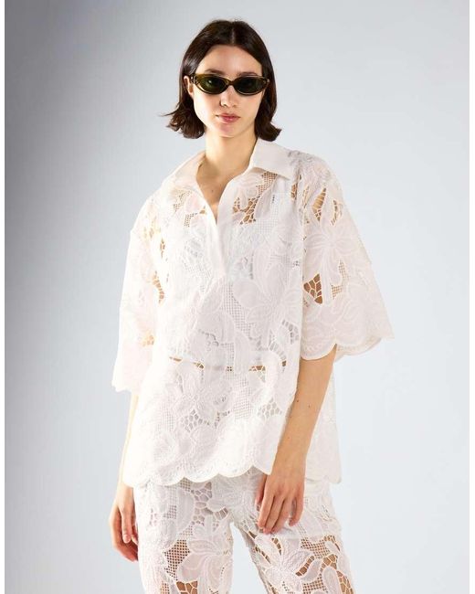Glamorous White Oversize Shirt