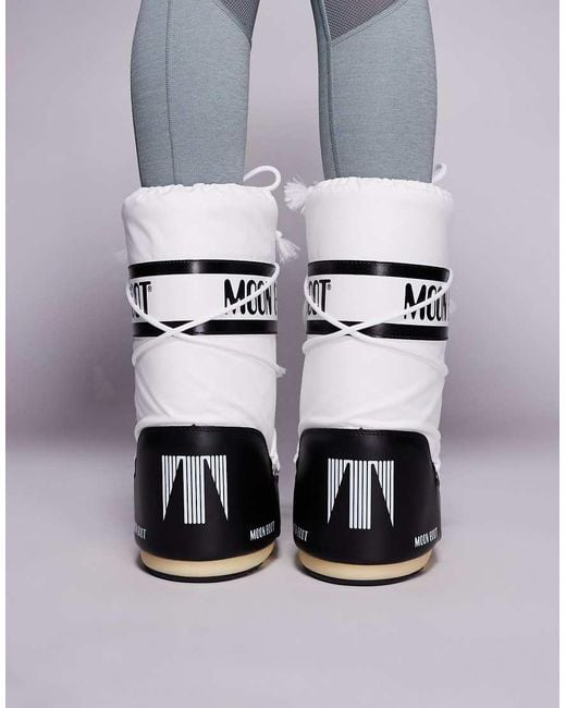 Moon Boot Black Moonboot Icon High