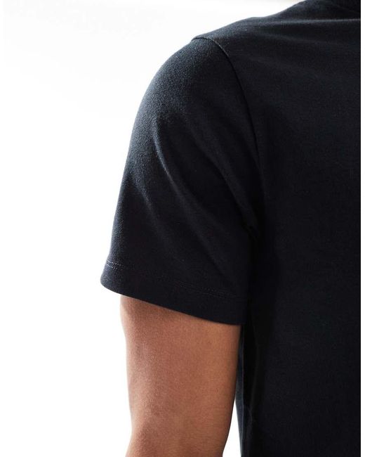 ASOS Black Essentials 3 Pack Regular Fit T-shirts for men