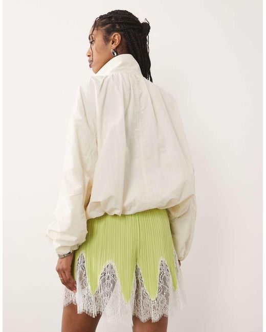 ASOS Green Mix & Match Plisse Shorts