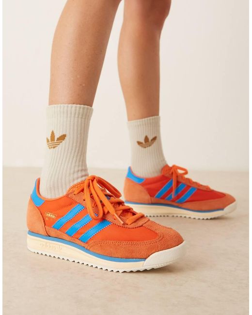 Adidas Originals Blue Sl 72 Rs Trainers for men