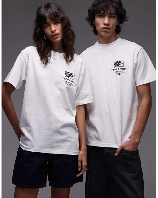 Vans Black Stockpile Graphic Back Print T-shirt
