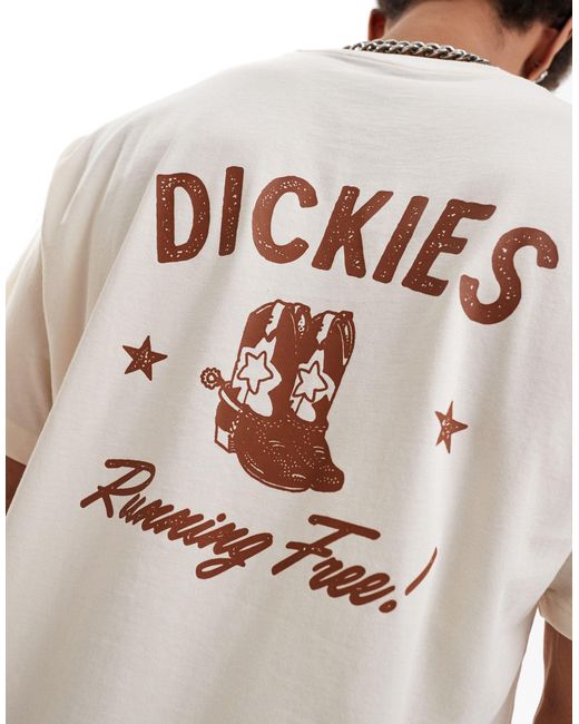 Dickies Natural – petersburg – kurzärmliges t-shirt