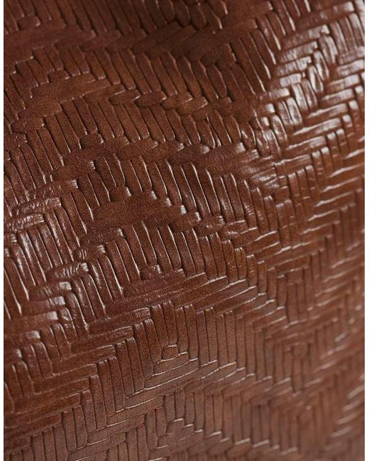 ASOS Brown Scoop Tote Bag