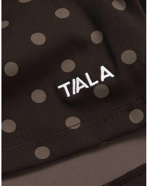Tala Black Dayflex Double Layer Polka Dot Vest