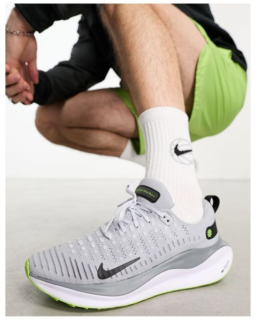 Nike White Nike React Infinity Run 4 Trainer for men
