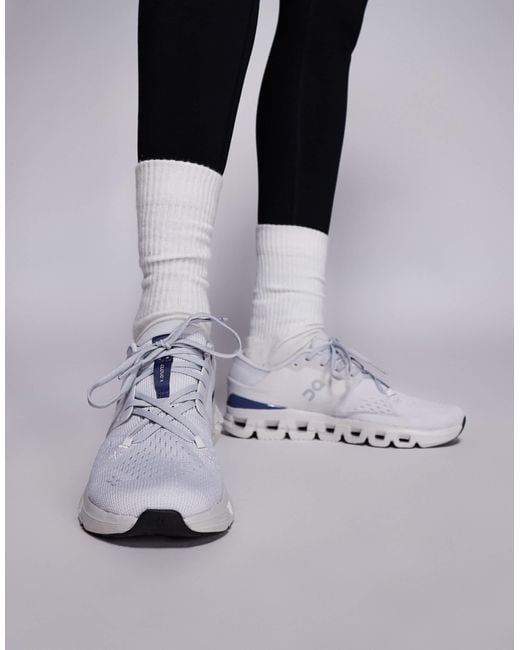 On Shoes Metallic On – cloud x 4 – trainings-sneaker