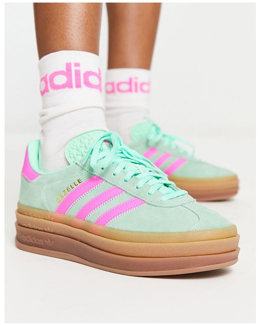 Adidas Originals Gazelle Bold - Sneakers in het Gray