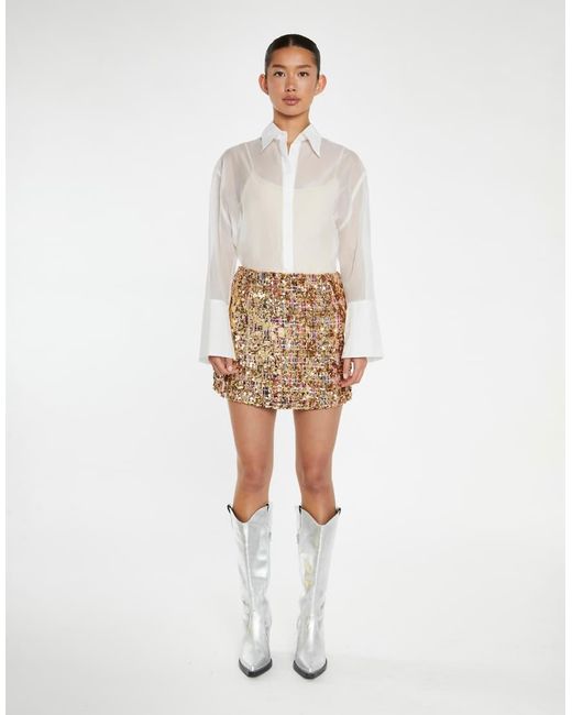 Glamorous White Mini Skirt