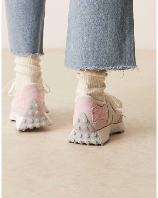 New Balance Blue 327 Sneakers