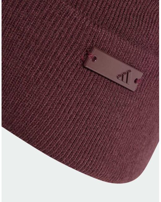 Adidas Originals Red Tonal Beanie