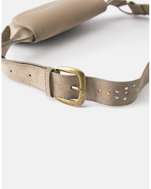 Pull&Bear Natural – gürteltasche