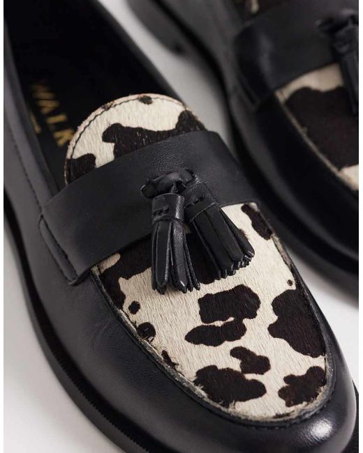 Walk London Blue Rhea Tassel Loafer