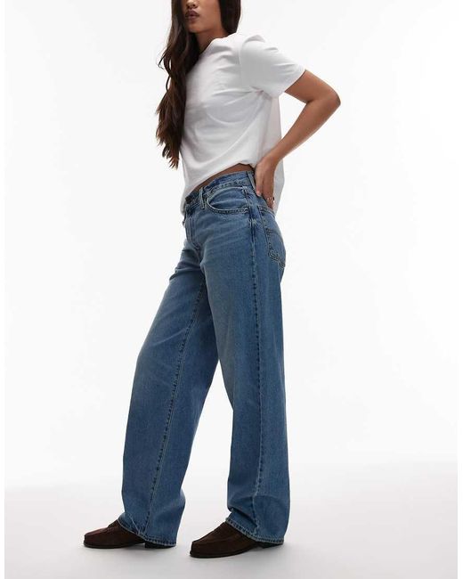 Levi's Blue baggy Dad Jeans