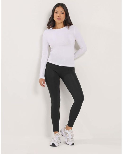 PixieGirl White Petite 2 Pack Basic Leggings
