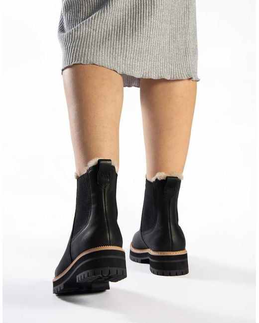 TOMS Black Bennet Ankle Boot