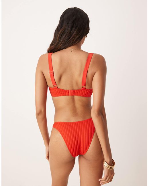 asos padded bikini
