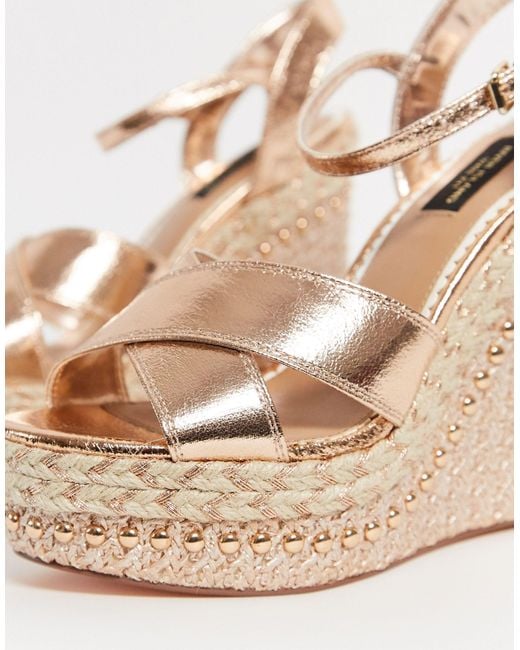 Gold wide deals fit wedges