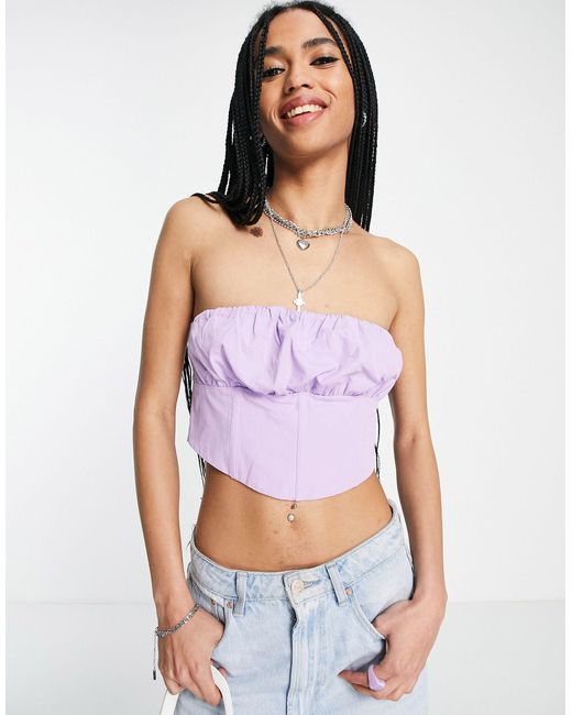 Bershka cheap maglia viola