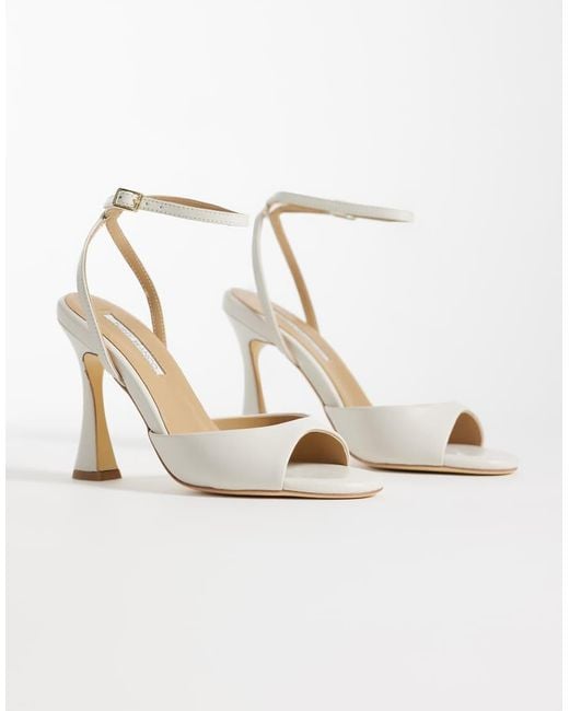 Tony Bianco White Violet Heeled Sandals
