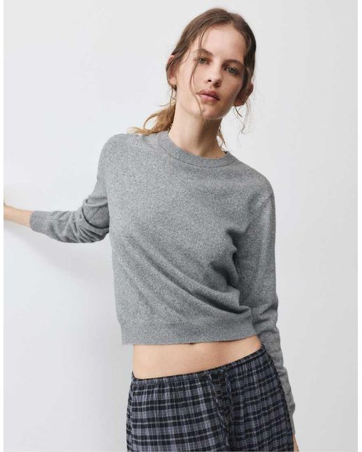 Pull&Bear Regular-Fit Trui in het Gray