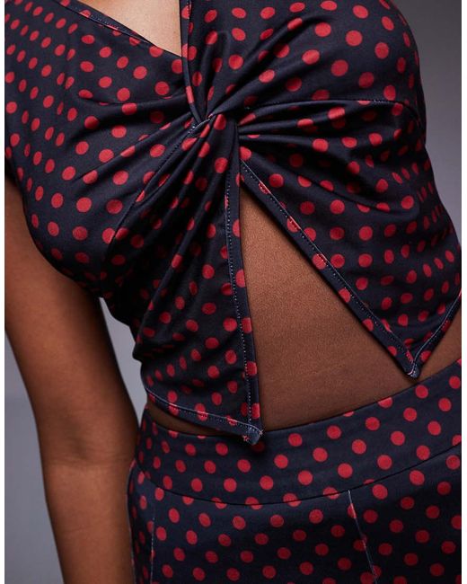 Liquor N Poker Purple Dazed Halter Neck Top Co-Ord