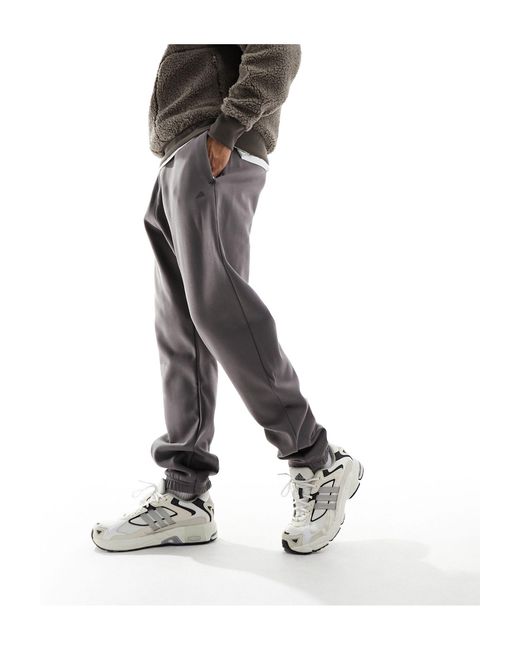 Adidas Originals Adidas basketball – one – jogginghose in Gray für Herren