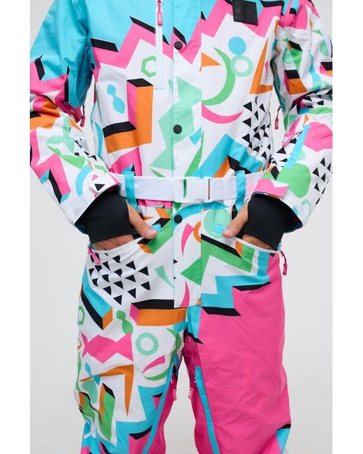OOSC White Nuts Cracker Ski Suit for men