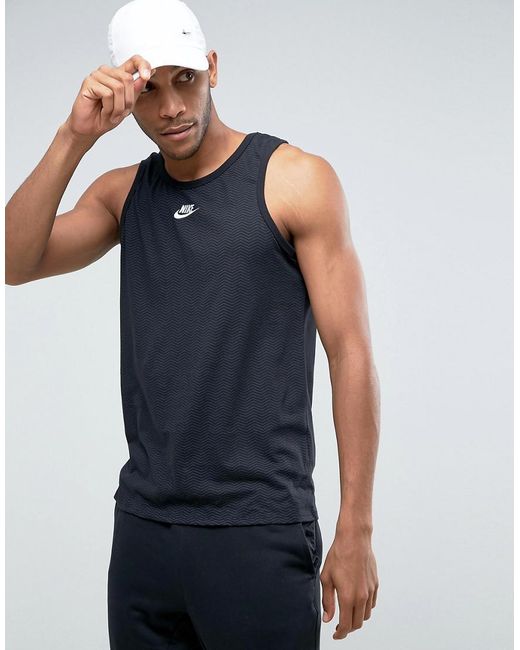 Nike Cortez Vest In Black 884286-010 for men