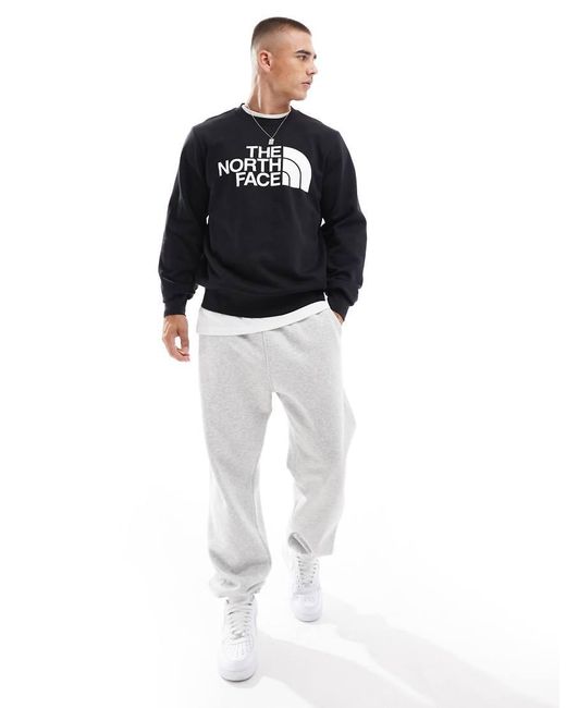 The North Face Blue Easy Crew Sweatshirt for men